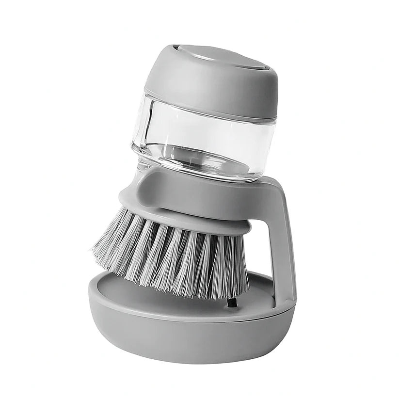 Handiqo - 2-in-1 Borstel met Ingebouwd Zeepreservoir